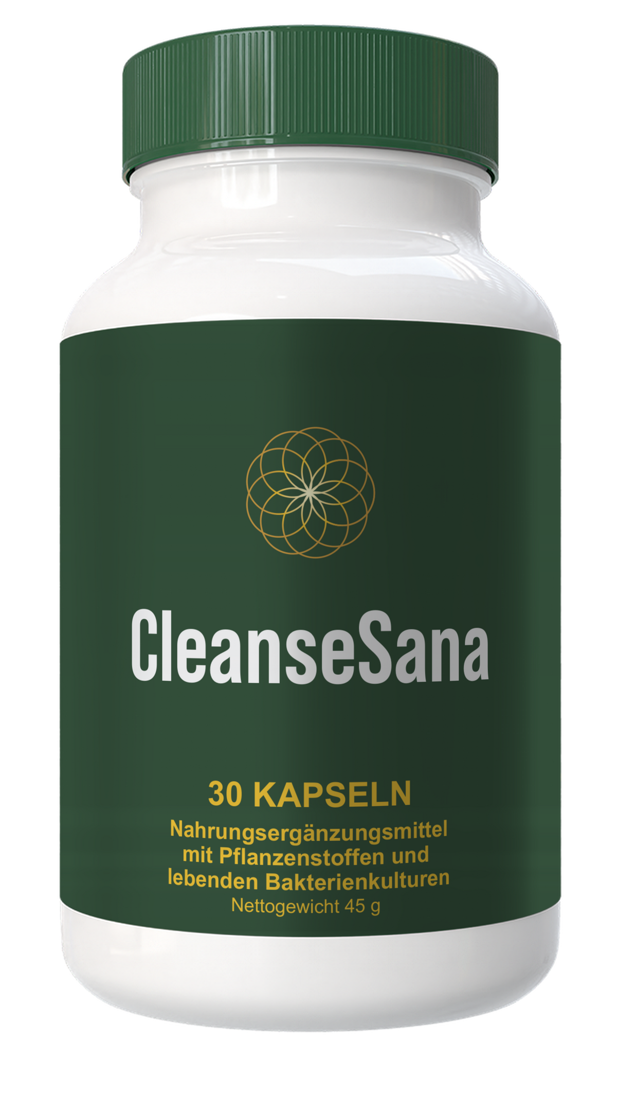 CleanseSana Flasche mit 30 Kapseln