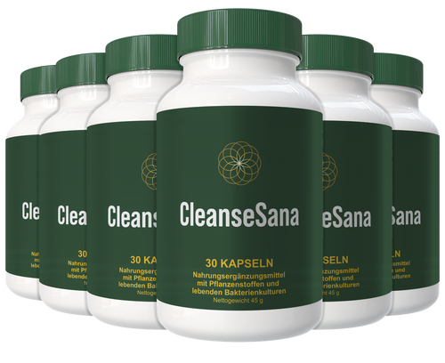 cleansesana 6 bottles h2160