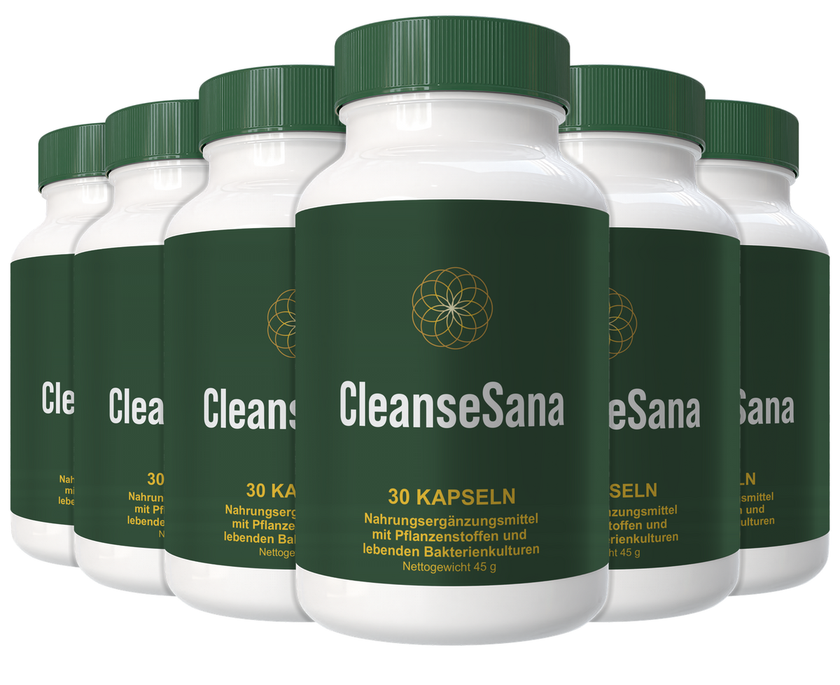 CleanseSana 6er-Vorrat