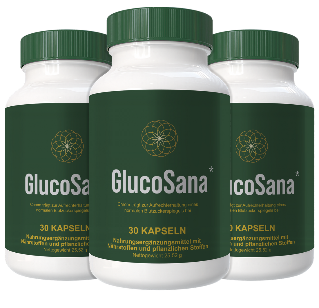 GlucoSana Flasche mit 30 Kapseln